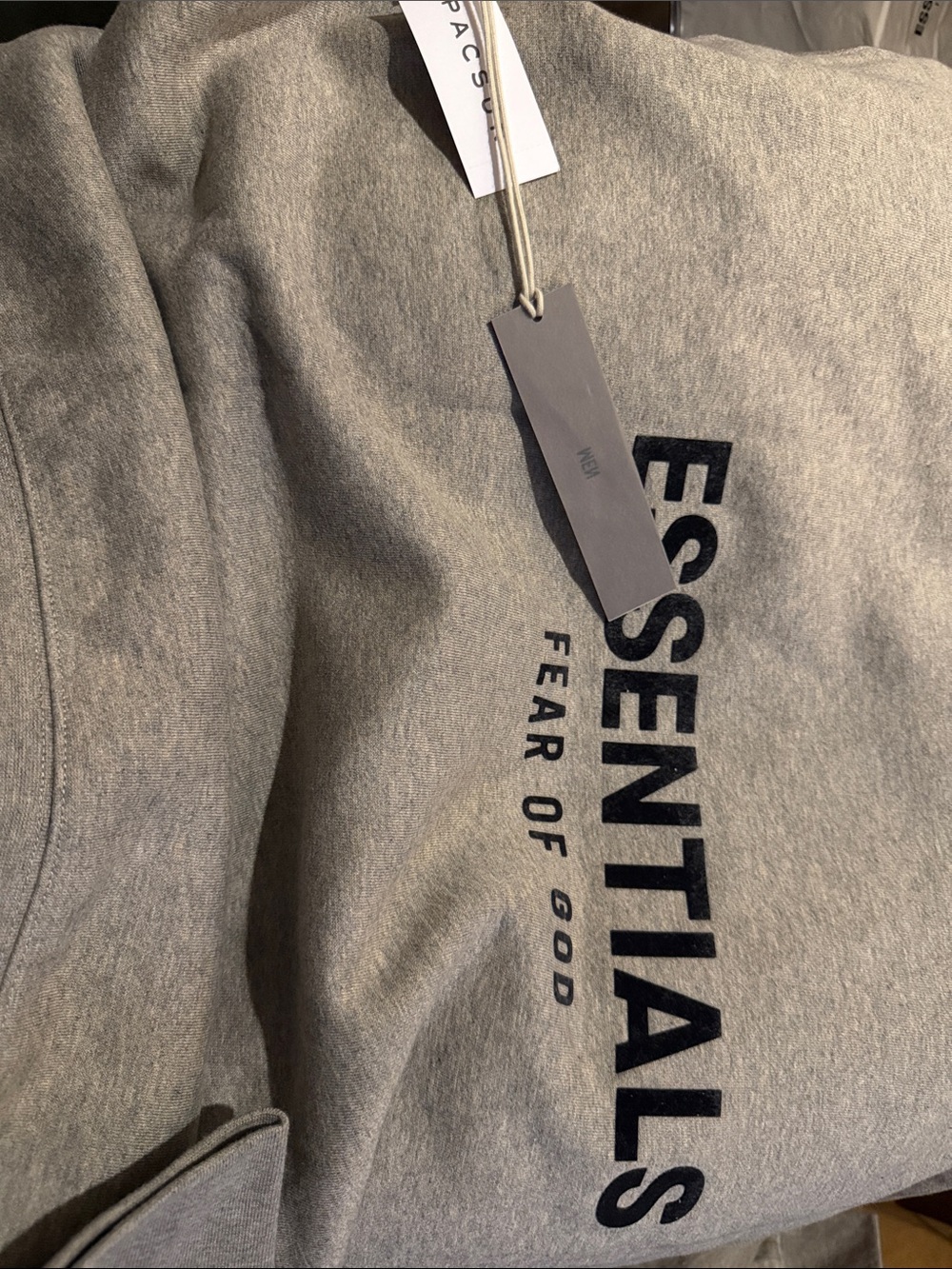 Essentials Hoodie in Heather Gray